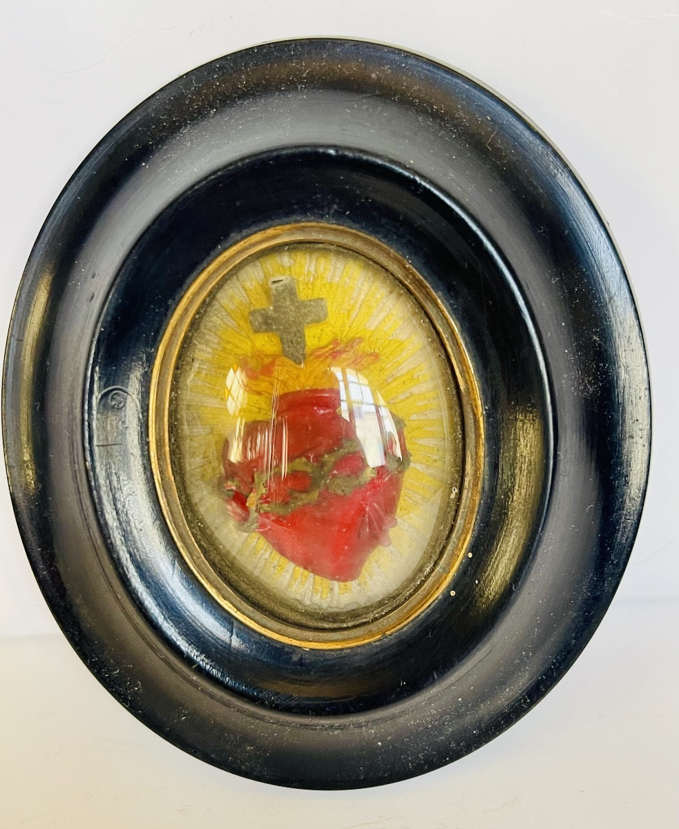 Reliquaire au sacré cœur -photo-3